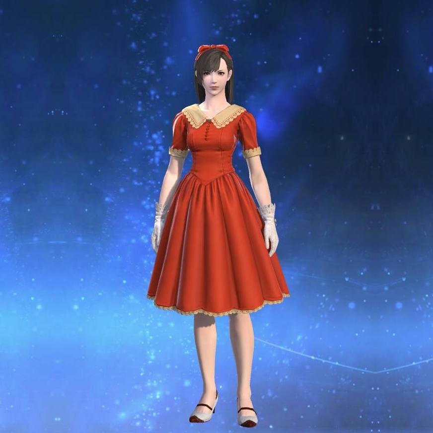 Frontier Dress's gearset image female.