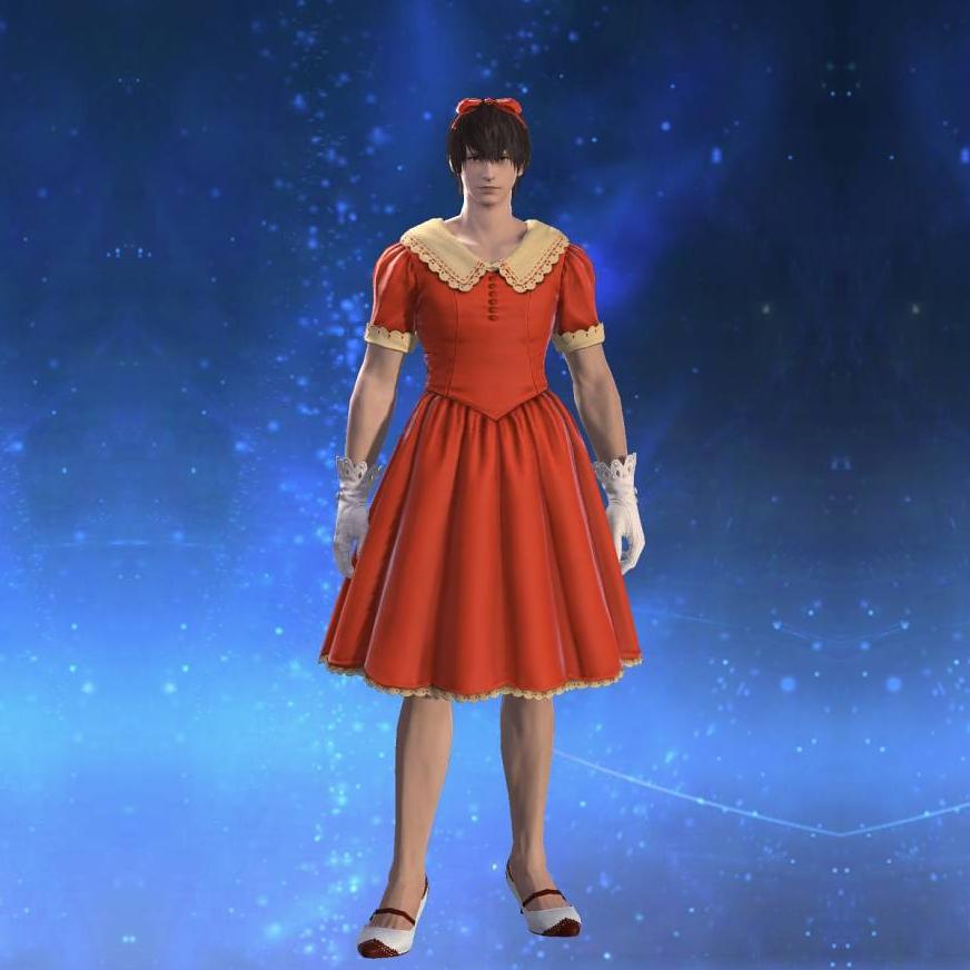 Frontier Dress's gearset image male.
