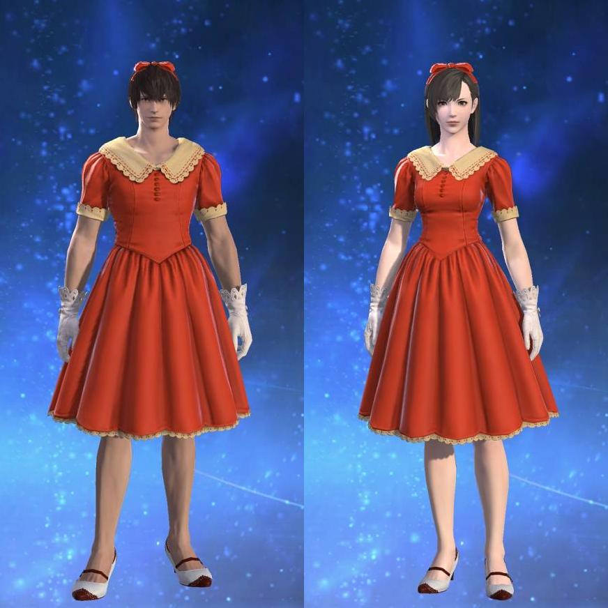 Frontier Dress's gearset image.