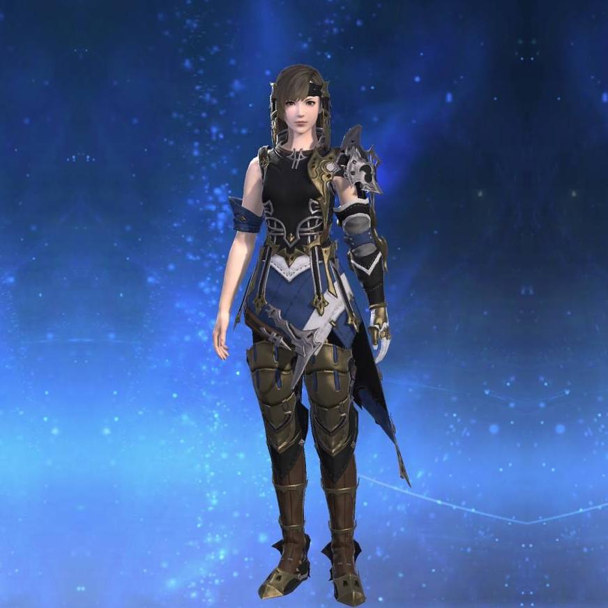 Atrociraptorskin Corselet of Scouting's gearset image female.