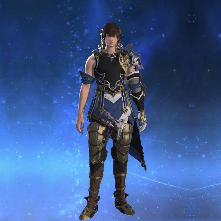 Atrociraptorskin Corselet of Scouting's gearset image male.