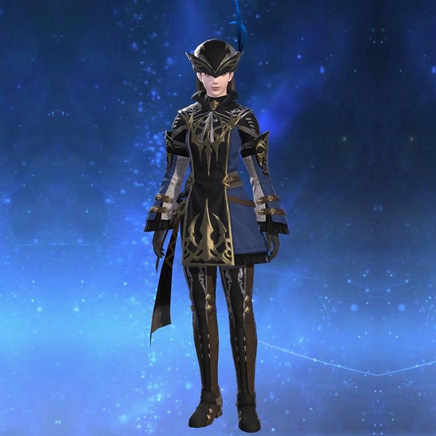 Pixie Cotton Acton of Striking's gearset image female.