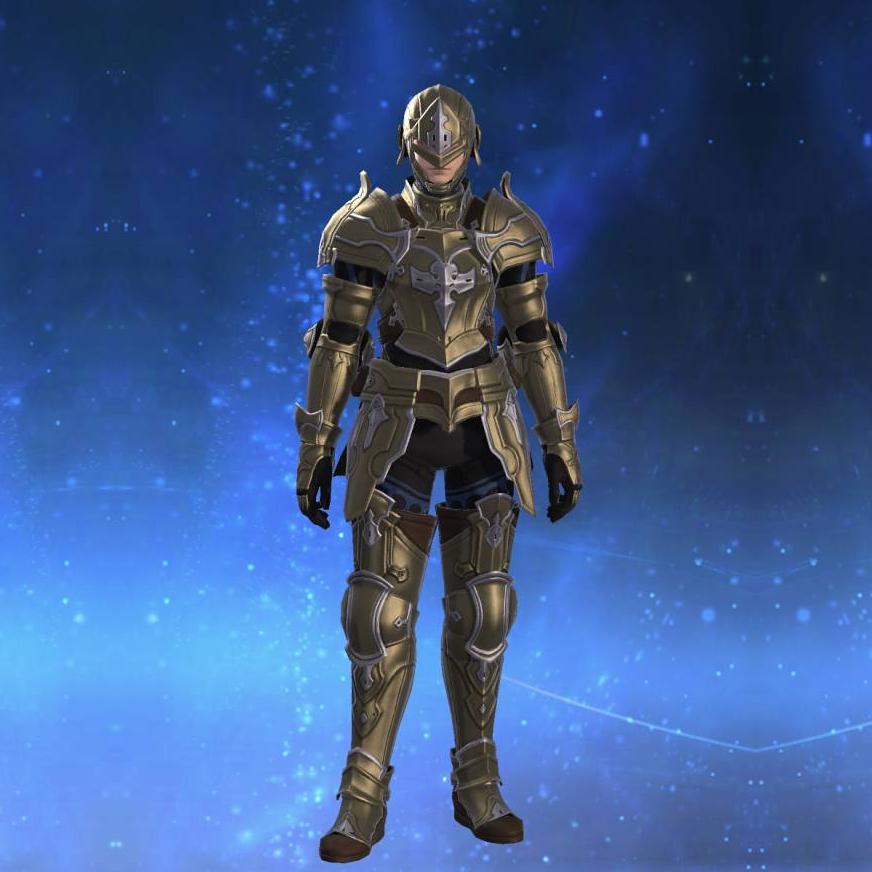 Bluespirit Cuirass of Fending's gearset image male.
