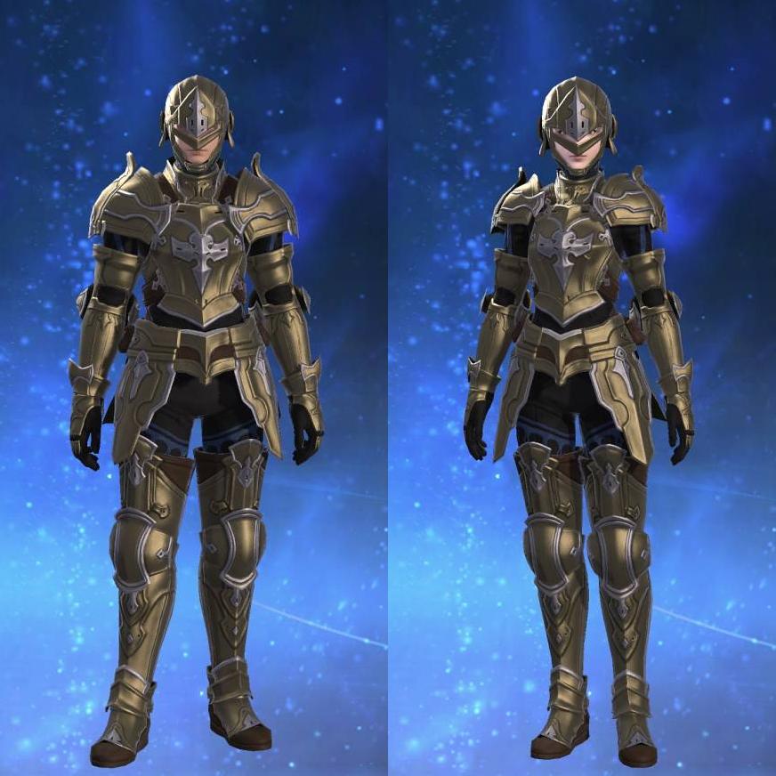 Bluespirit Cuirass of Fending's gearset image.