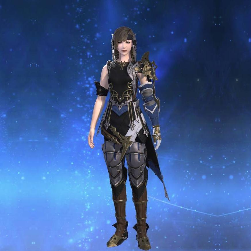 Atrociraptorskin Corselet of Aiming's gearset image female.