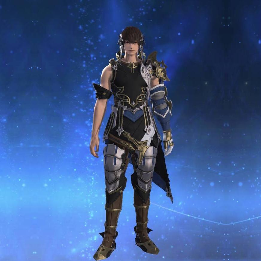 Atrociraptorskin Corselet of Aiming's gearset image male.