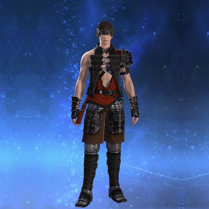 ブレイズ・スレイヤーアタイア's gearset image male.