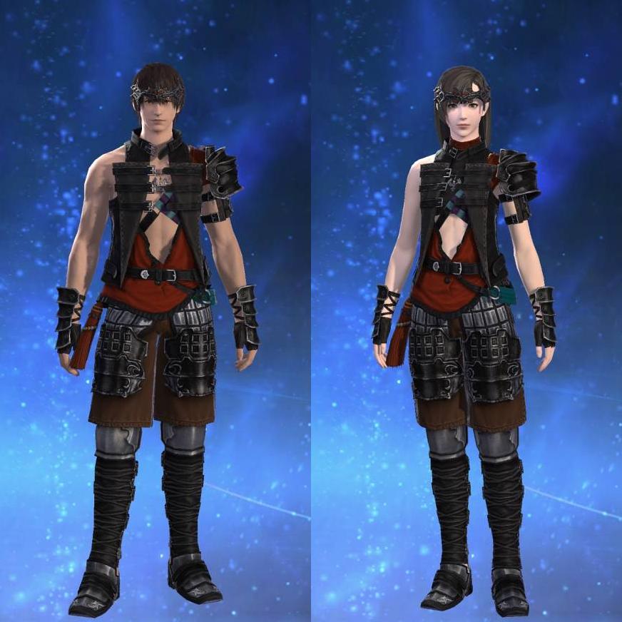 ブレイズ・スレイヤーアタイア's gearset image.