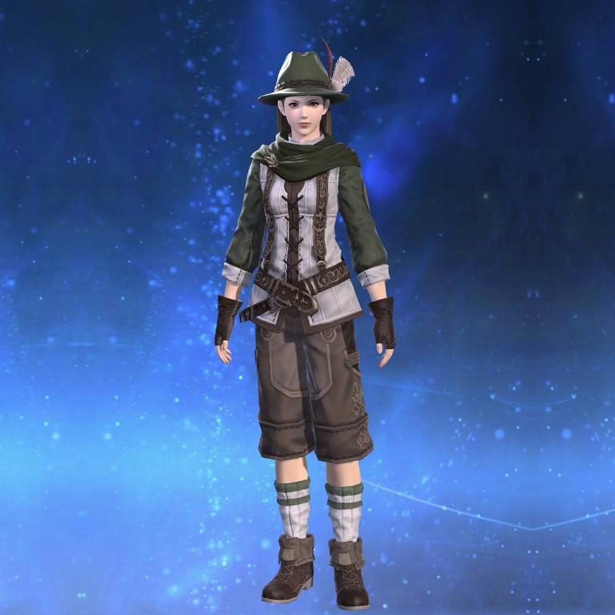 ベルクシュタイガーアタイア's gearset image female.