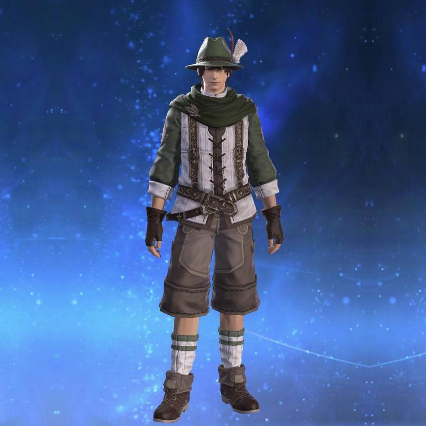 ベルクシュタイガーアタイア's gearset image male.