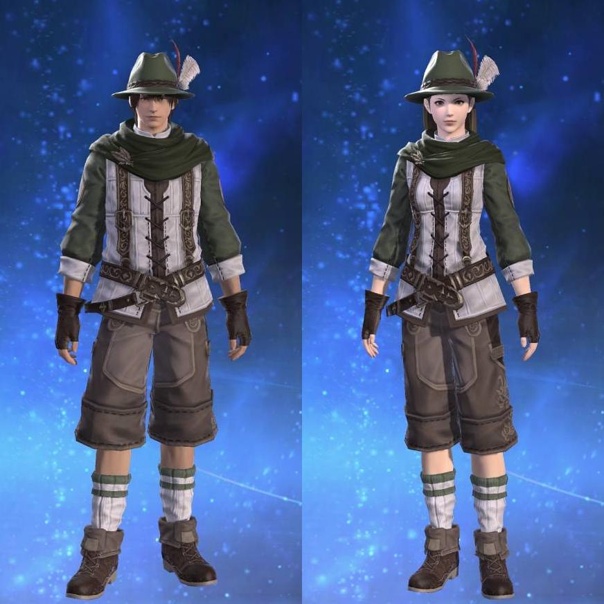 ベルクシュタイガーアタイア's gearset image.