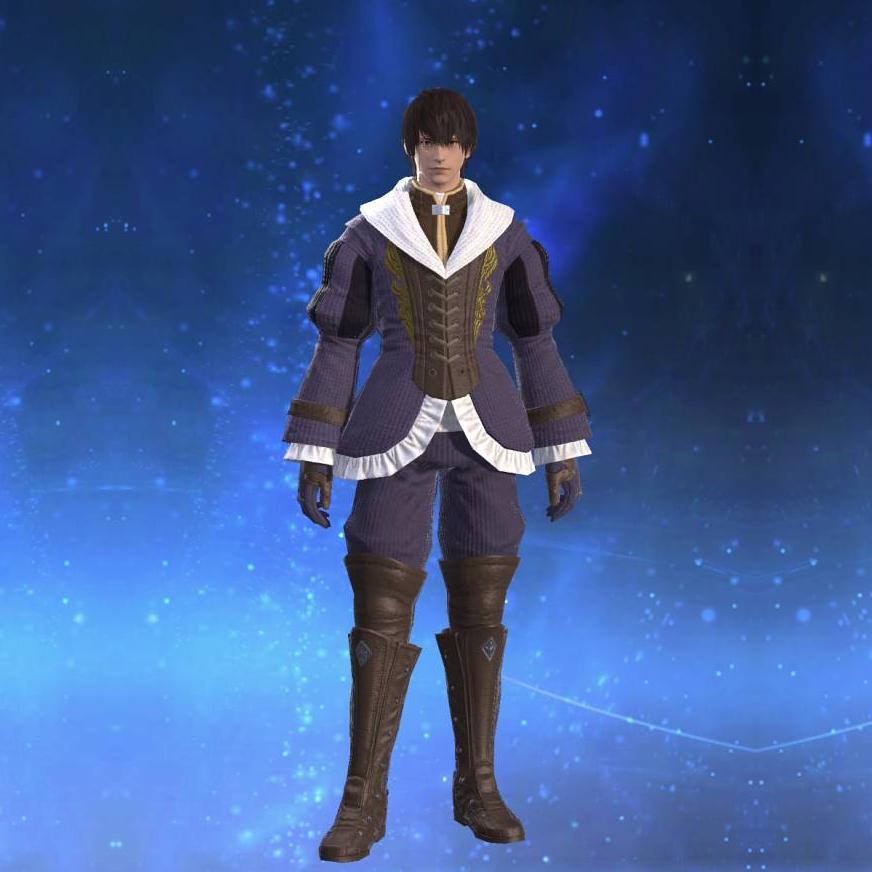 Velveteen Bliaud's gearset image male.