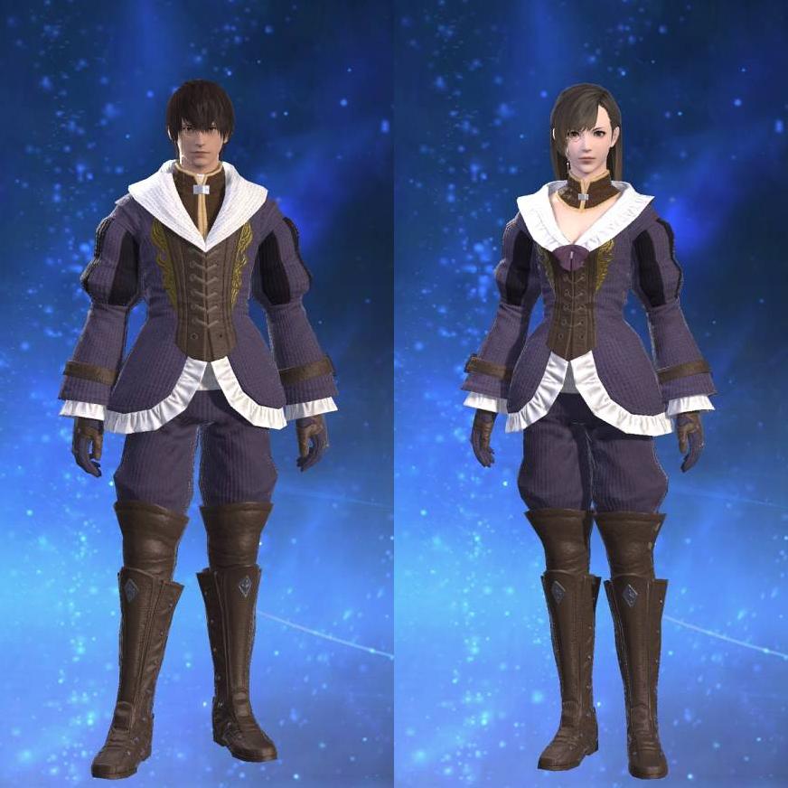 Velveteen Bliaud's gearset image.
