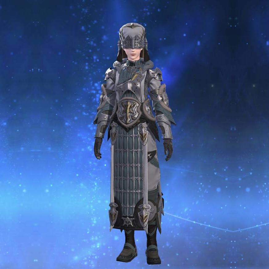 Brightlinen Cyclas of Healing's gearset image female.