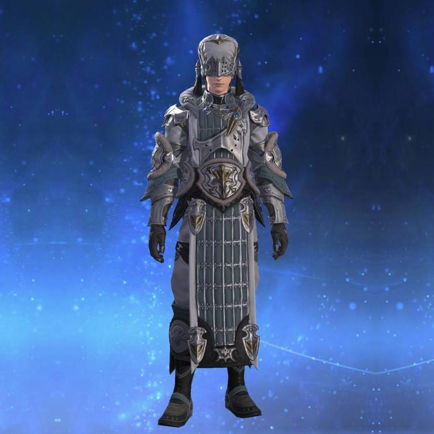 Brightlinen Cyclas of Healing's gearset image male.