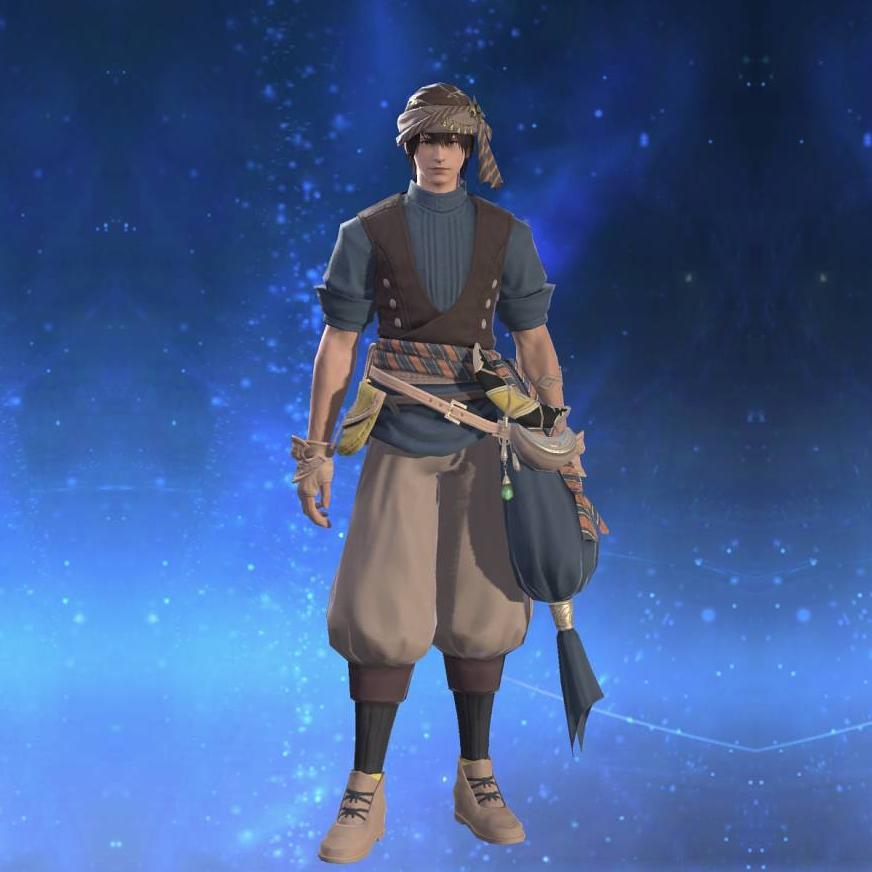 ホワイトヘンプ・クラフターアタイア's gearset image male.