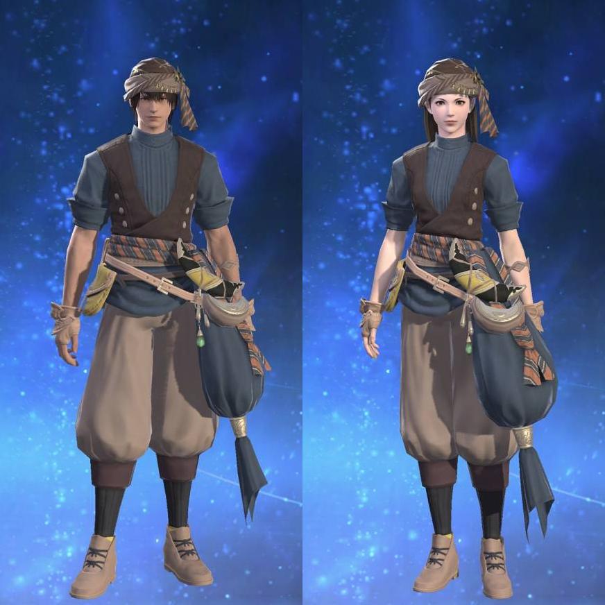 ホワイトヘンプ・クラフターアタイア's gearset image.