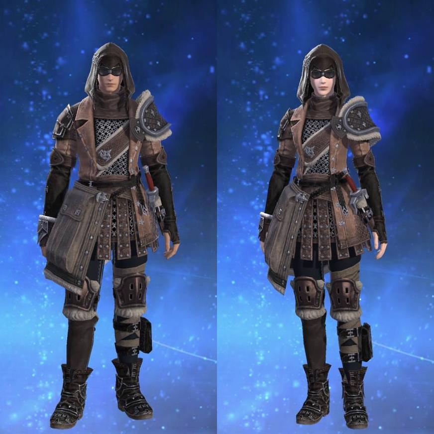 ボズヤン・レンジャーアタイア's gearset image.