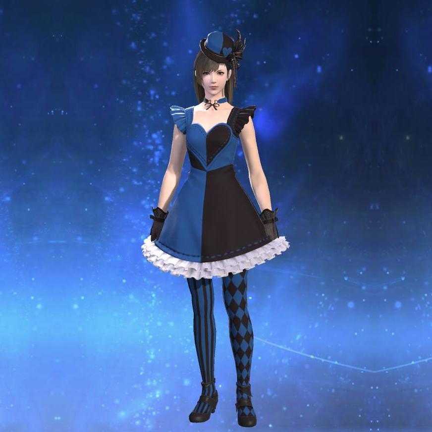 ミュオソティス・ヴァレンティオンドレス's gearset image female.