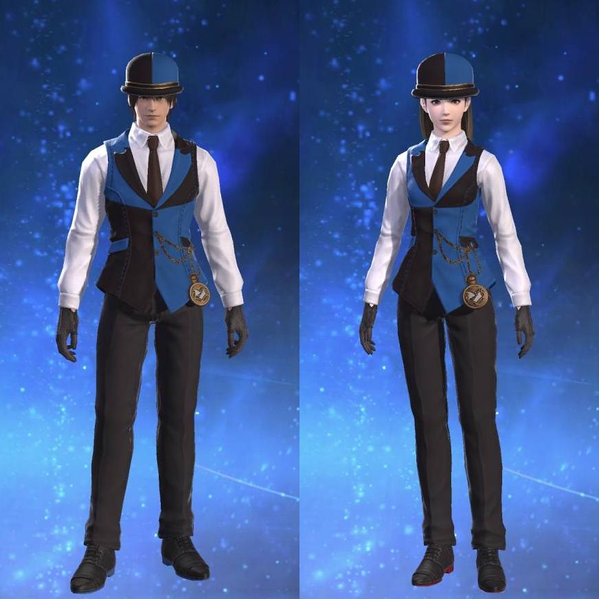 Valentione Forget-me-not Waistcoat's gearset image.