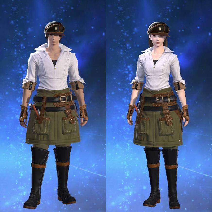 Millfiend's Costume Apron's gearset image.