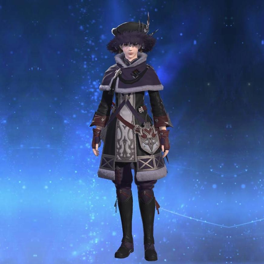 Facet Coat of Gathering's gearset image female.
