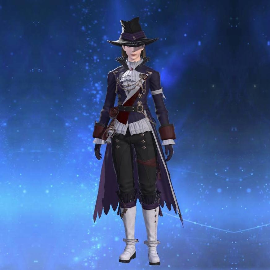 Facet Coat of Crafting's gearset image female.