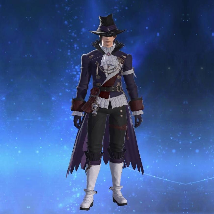 Facet Coat of Crafting's gearset image male.