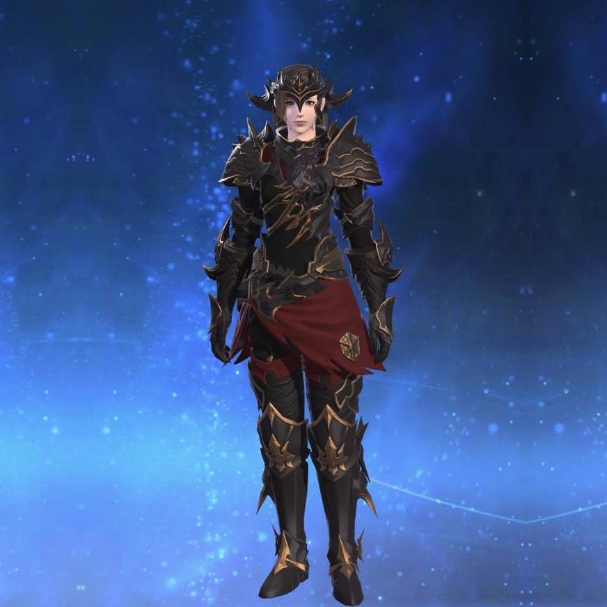 Facet Mail of Maiming's gearset image female.