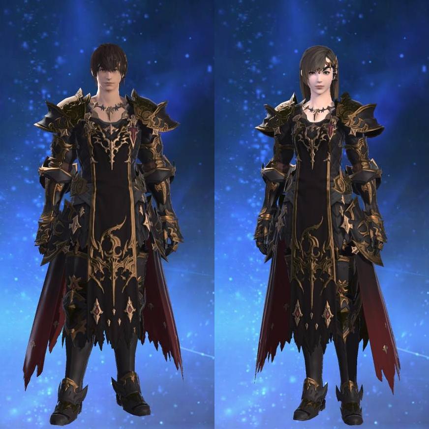 ミーン・ディフェンダーアーマーRE's gearset image.