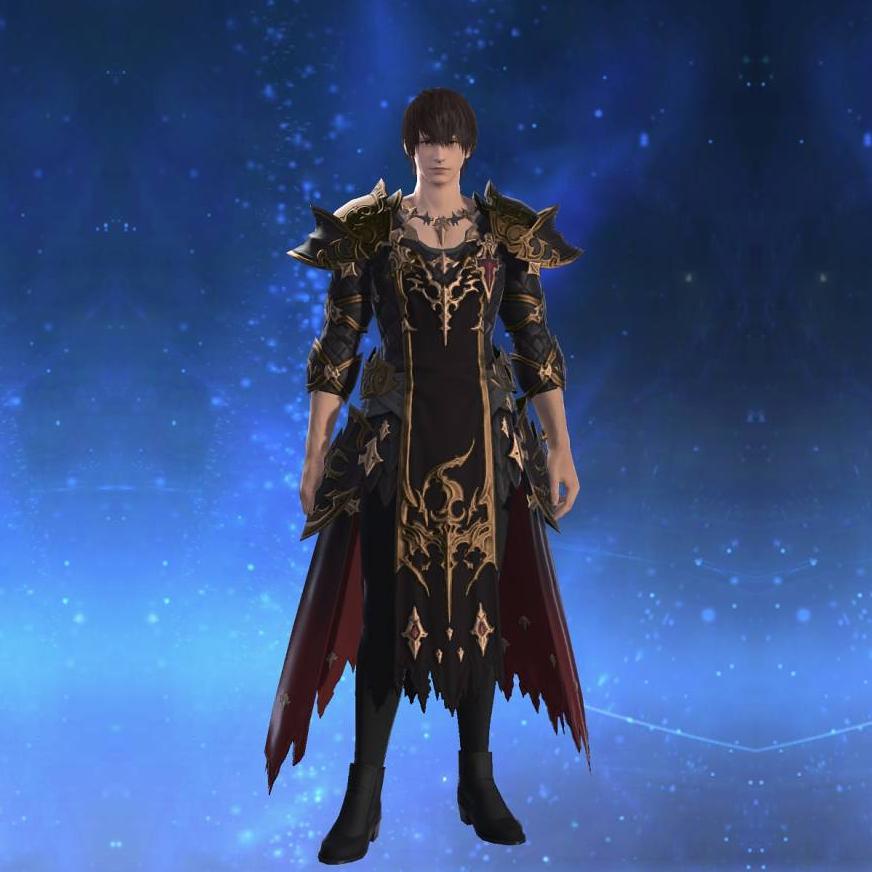 Ornate Facet Mail of Fending's gearset image male.