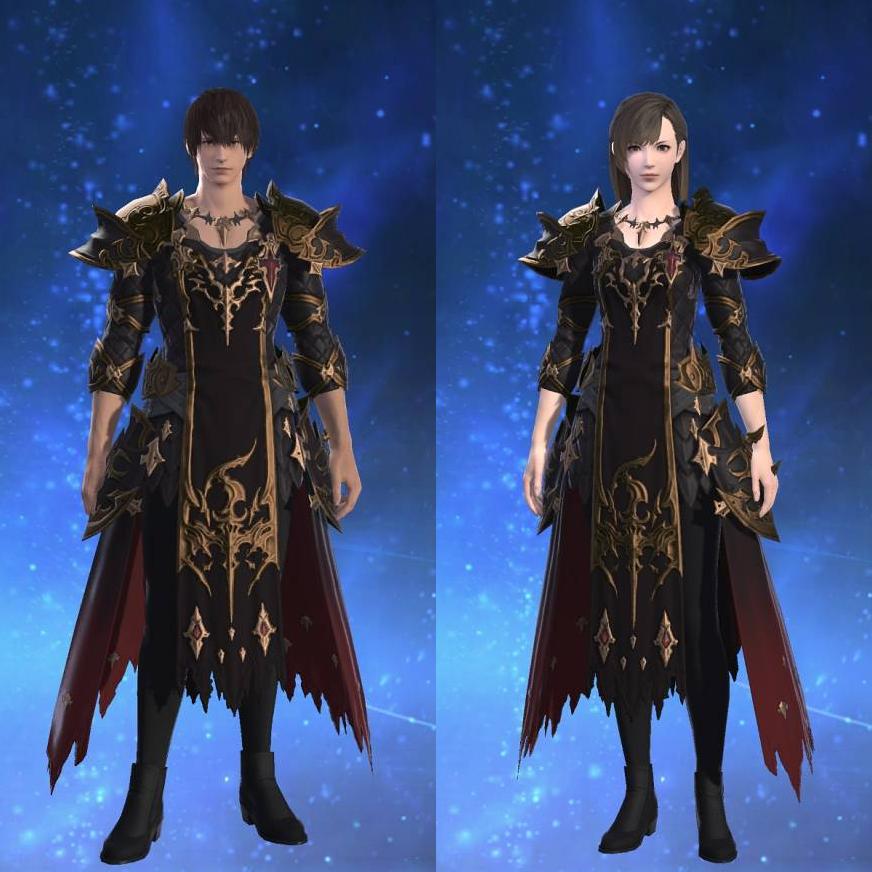 Ornate Facet Mail of Fending's gearset image.