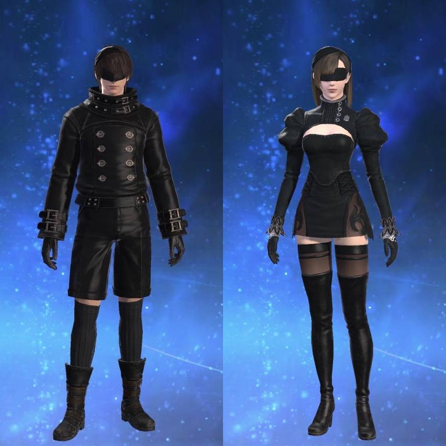 ヨルハ五一式装束：攻's gearset image.