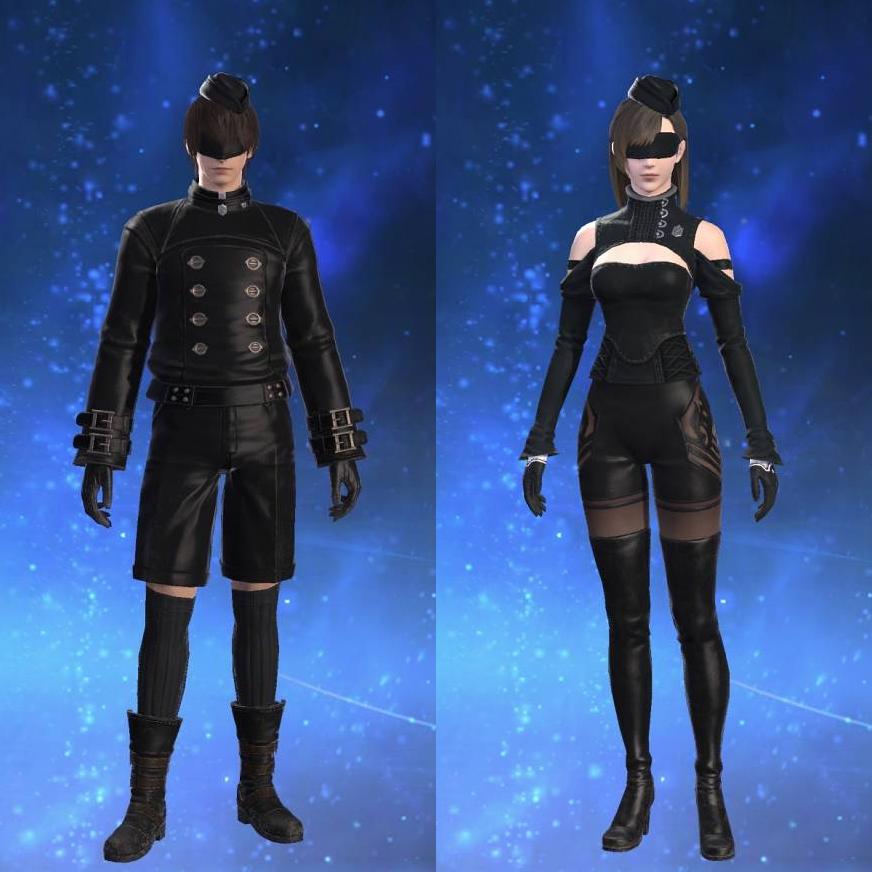 ヨルハ五一式装束：格's gearset image.