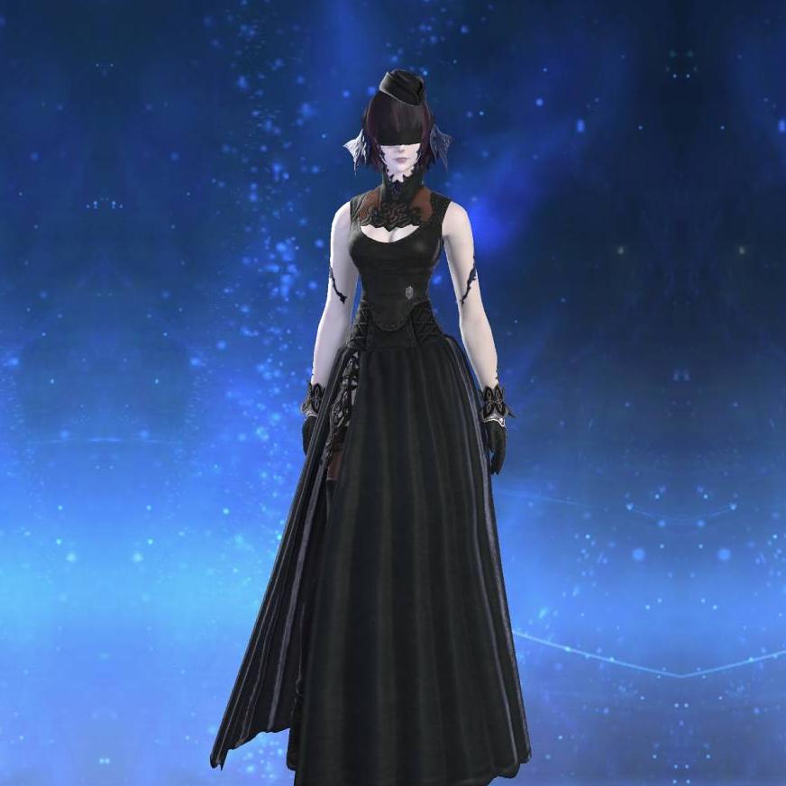 ヨルハ五一式装束：術's gearset image female model.