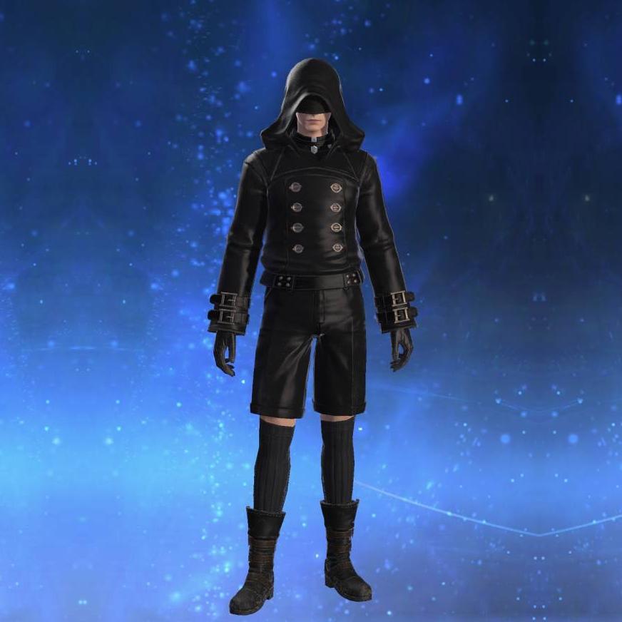 ヨルハ五一式装束：軽's gearset image male.