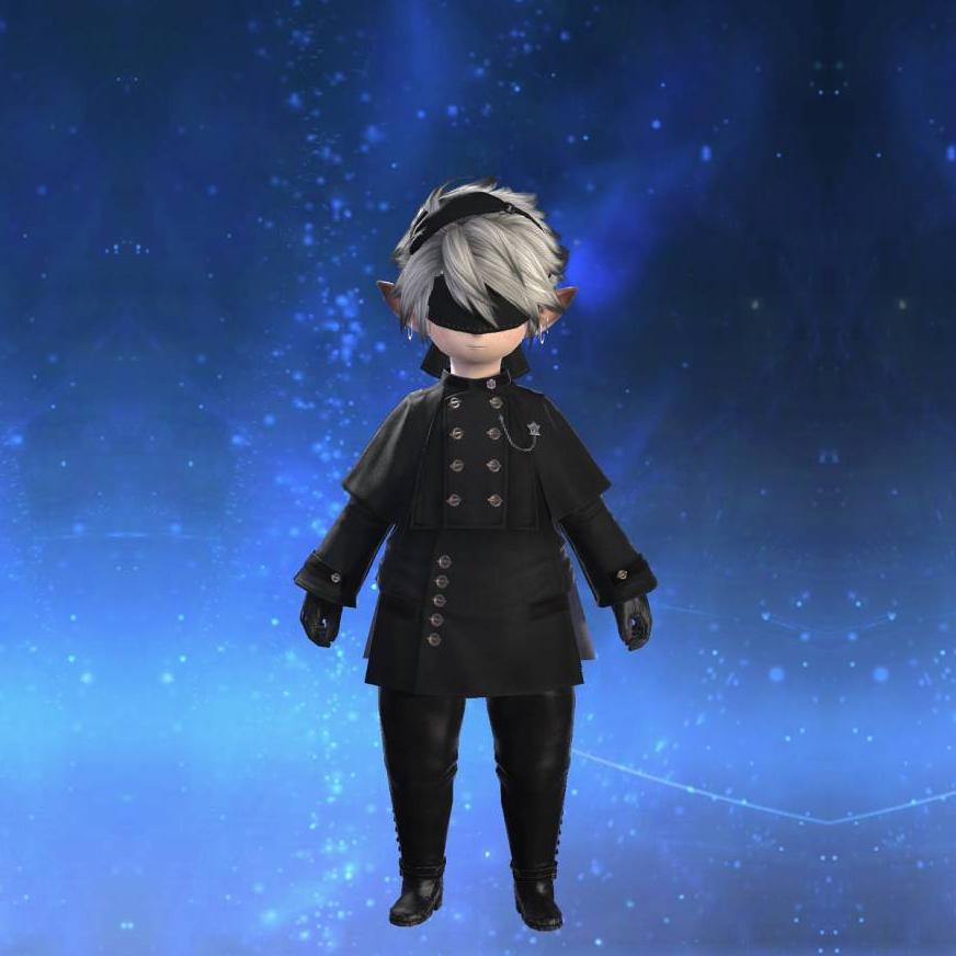 ヨルハ五一式装束：重's gearset image male model.
