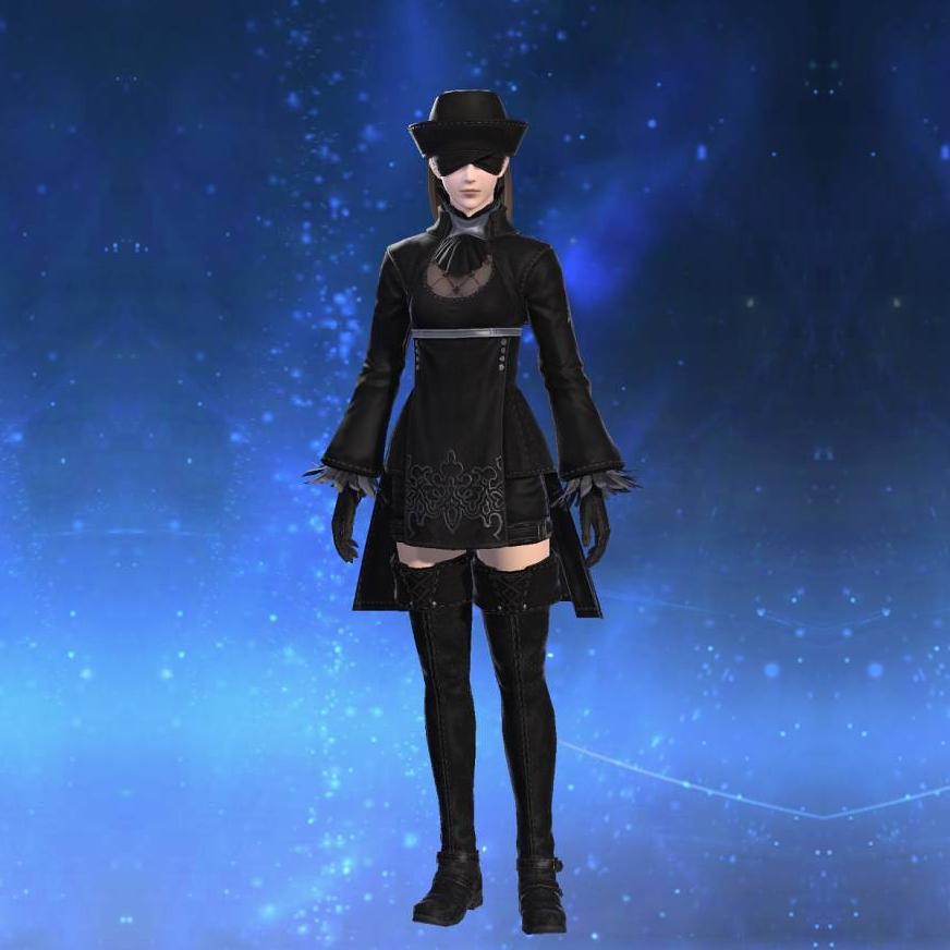 YoRHa Type-53 Halfrobe of Healing's gearset image female.