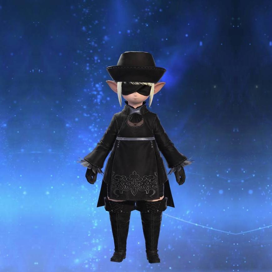YoRHa Type-53 Halfrobe of Healing's gearset image female model.
