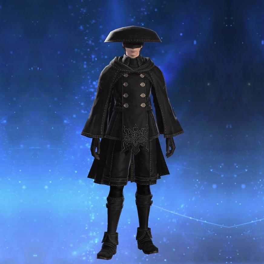 YoRHa Type-53 Cloak of Aiming's gearset image male.