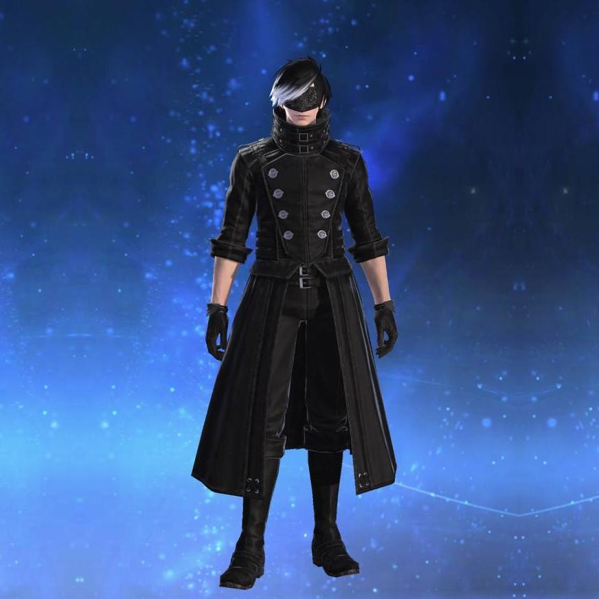 YoRHa Type-53 Coat of Maiming's gearset image male model.