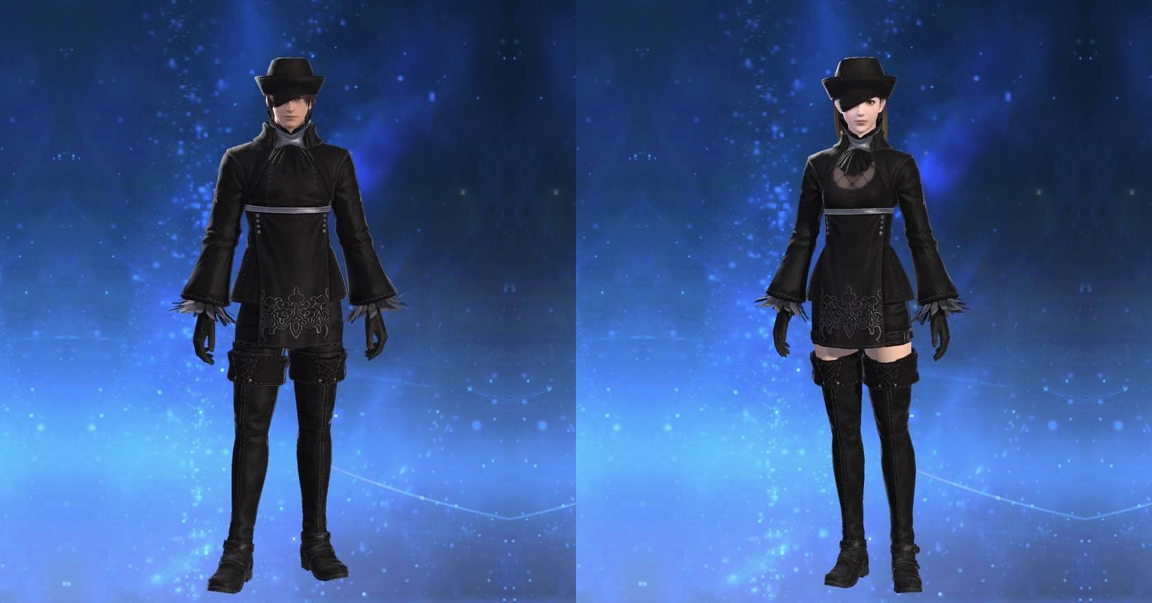 【呪物】最高位精霊使い「ヨルハ」様の置物※マーシー様リクエスト商品 ファイナルファンタジーXIV ヨルハ五一式軍装:術 コスプレ衣装