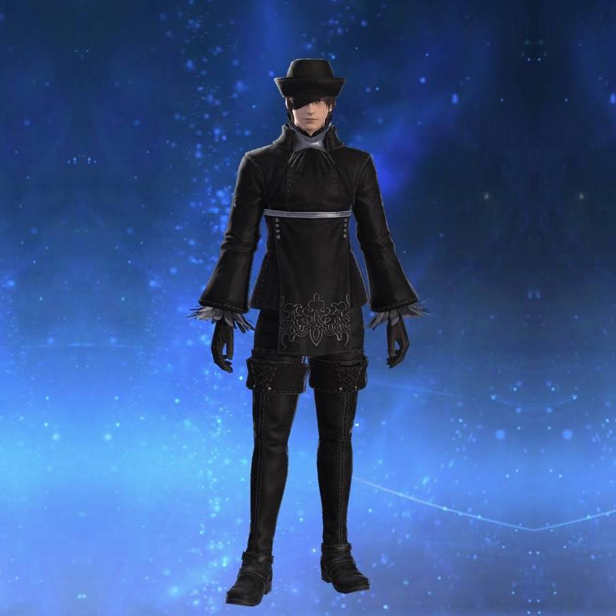 YoRHa Type-53 Halfrobe of Casting's gearset image male.