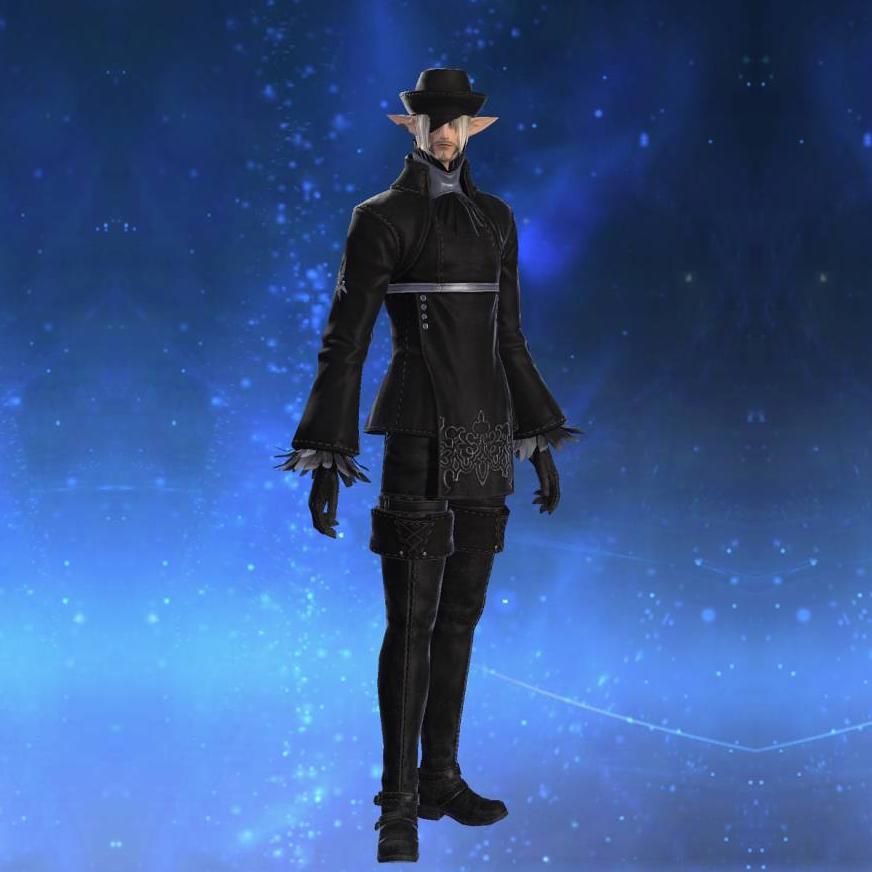 YoRHa Type-53 Halfrobe of Casting's gearset image male model.
