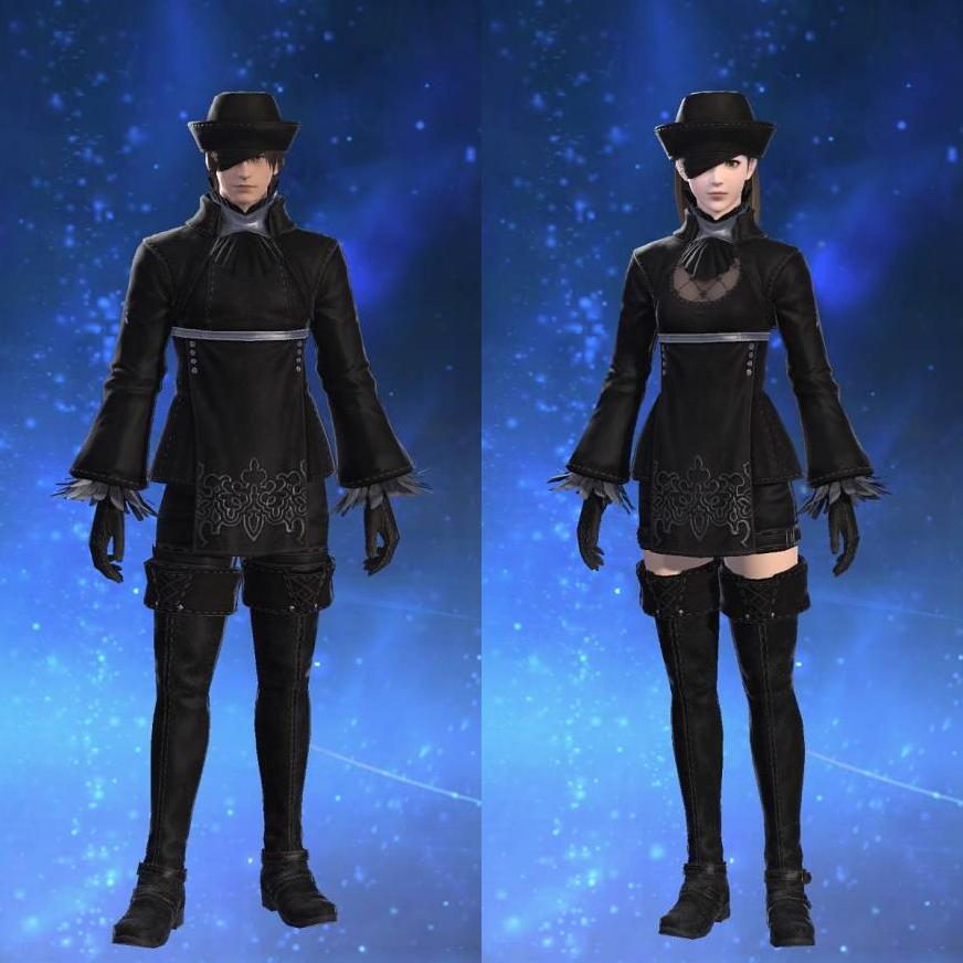 YoRHa Type-53 Halfrobe of Casting's gearset image.