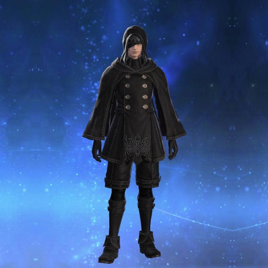 YoRHa Type-53 Cloak of Scouting's gearset image male.