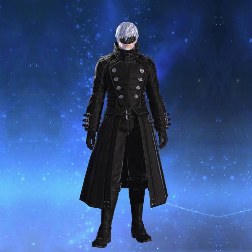 YoRHa Type-53 Coat of Fending's gearset image male model.