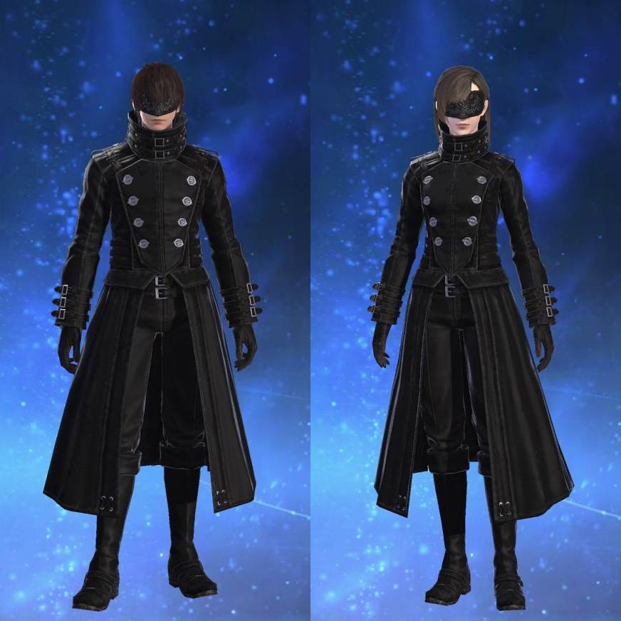 YoRHa Type-53 Coat of Fending's gearset image.
