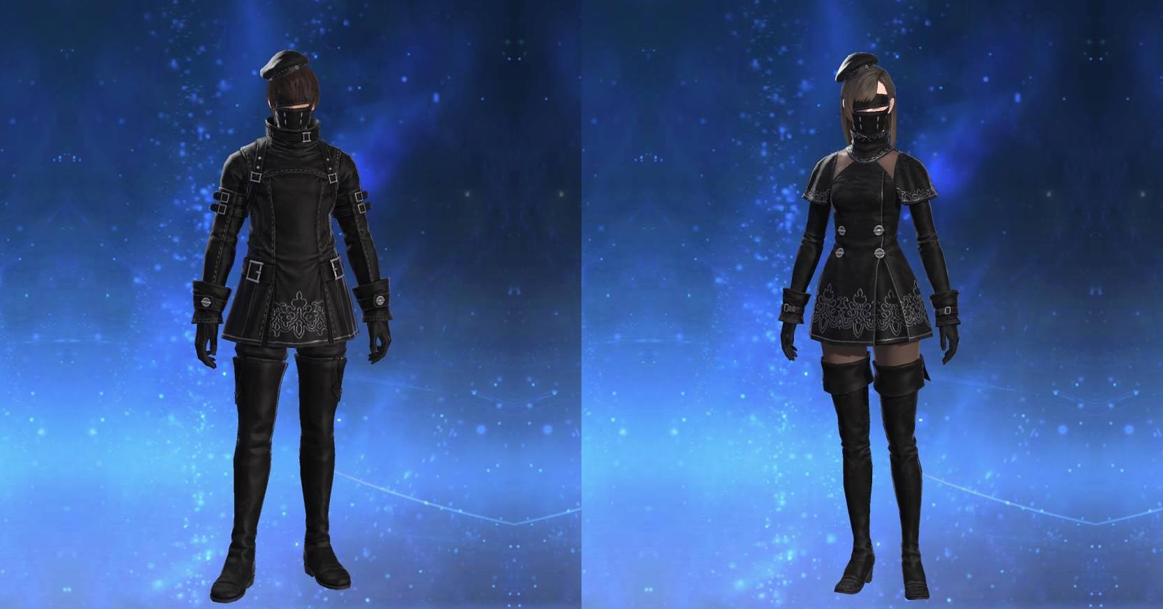 YoRHa Type-55 Jacket of Fending ｜ FFXIV ARMOURY COLLECTION