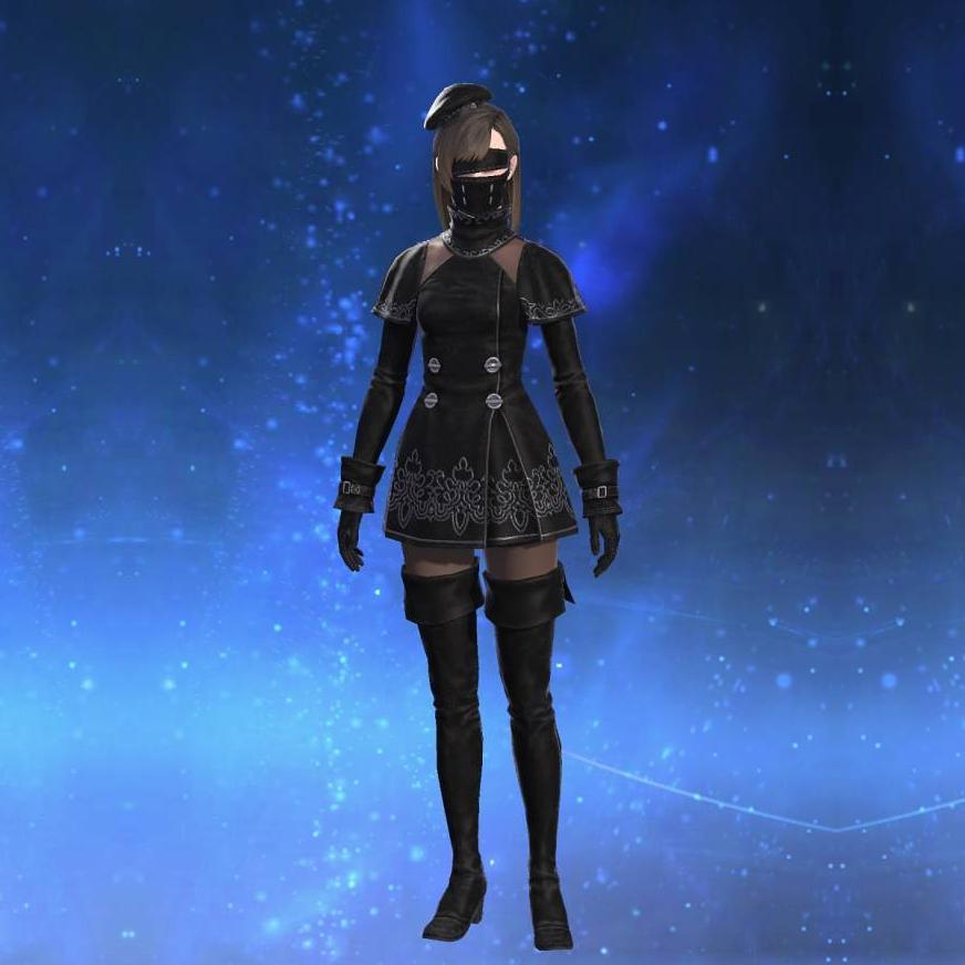 YoRHa Type-55 Jacket of Fending's gearset image female.